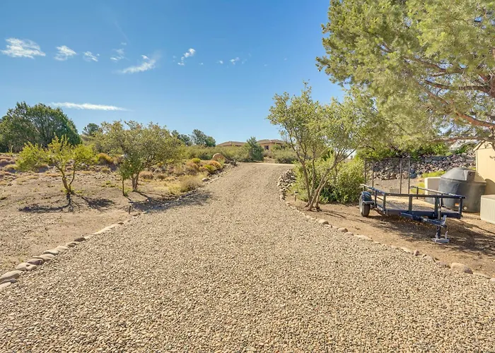 Panoramic View! Prescott Casita Near Mtns & Hiking Holiday home